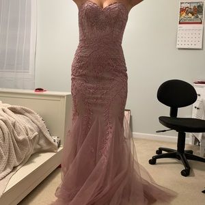Prom girl prom dress